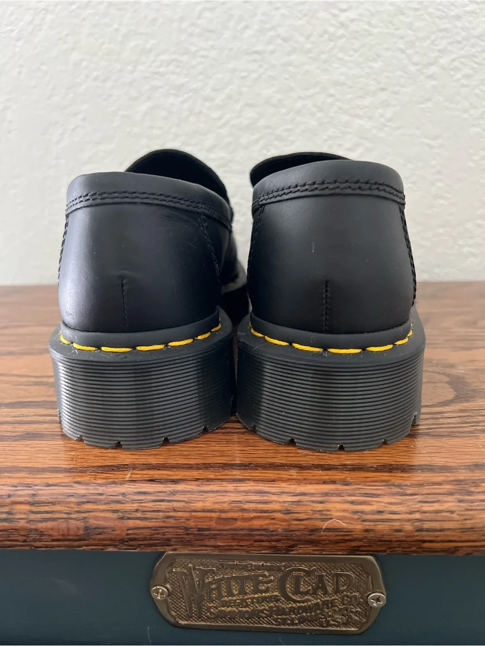 Dr. Martens Women’s Penton Bex Square Toe Hair On Lug Sole Loafers Size US 7